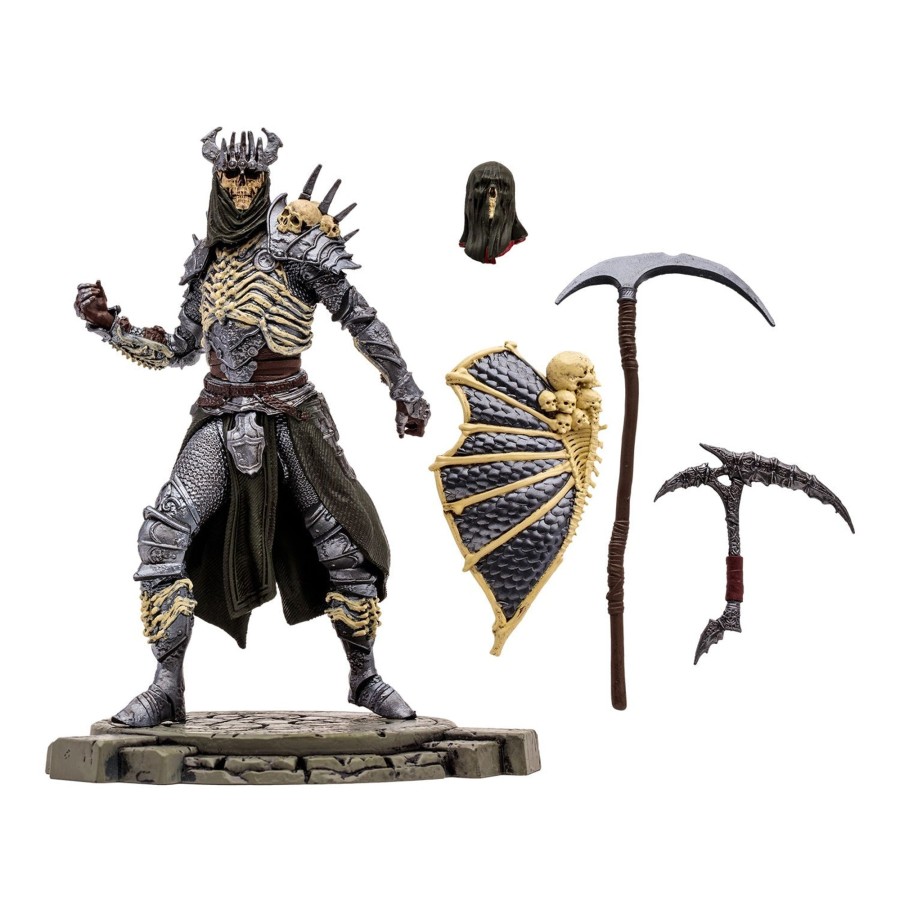 Collectibles McFarlane | Diablo Iv Rare Corpse Explosion Necromancer 7In 1:12 Scale Posed Figure