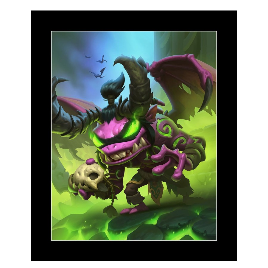 Books & Art Jondo | Hearthstone Mrrgillidan 16X20In Matted Print