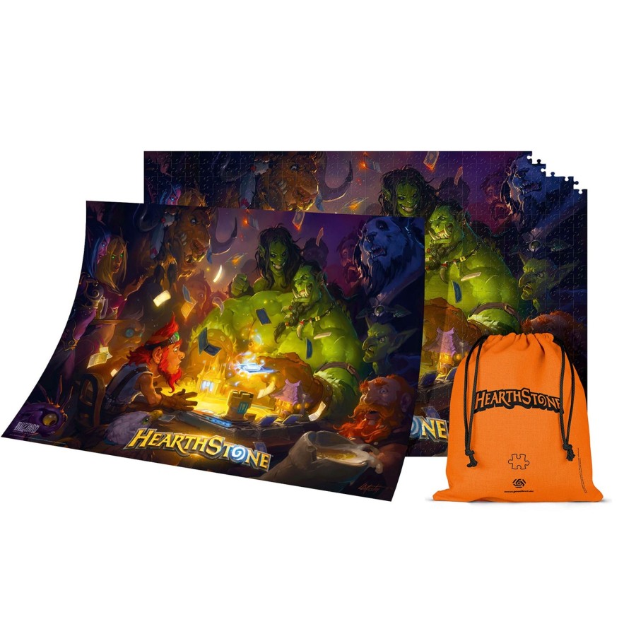 Books & Art Cenega | Hearthstone: Heroes Of Warcraft 1000 Piece Puzzle And Poster