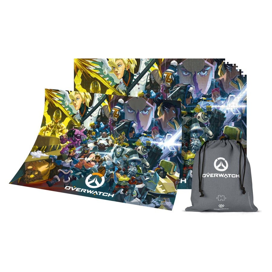 Books & Art Cenega | Overwatch Heroes Collage 1500 Piece Puzzle And Poster