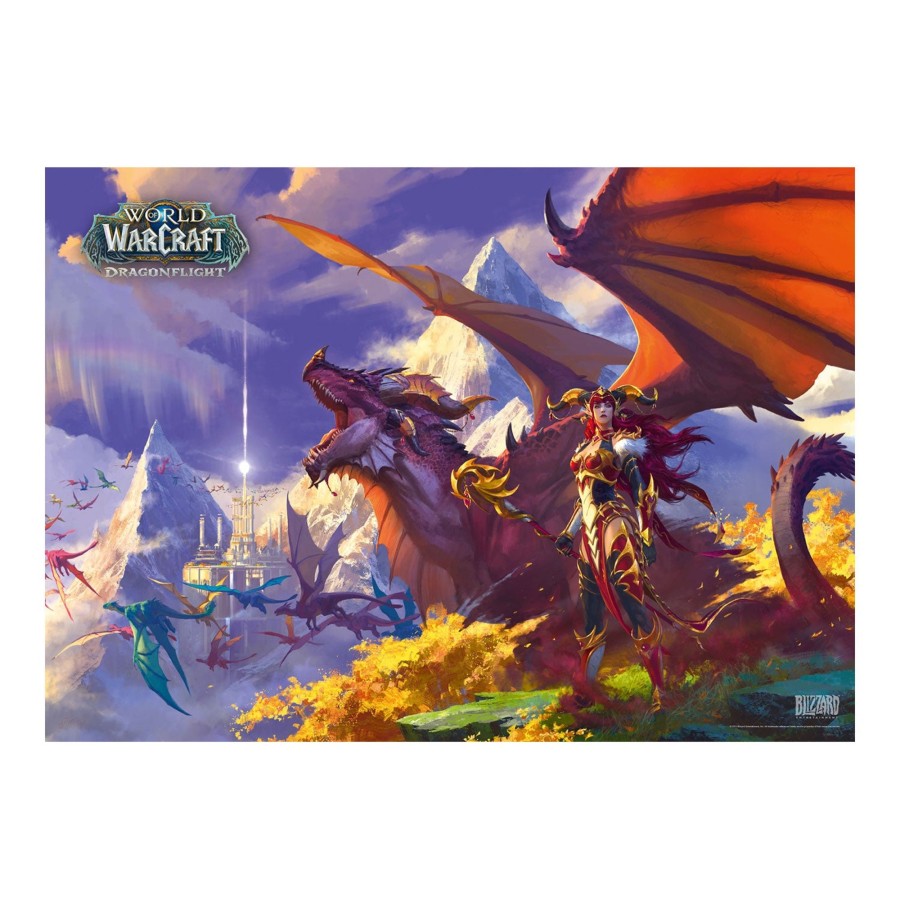 Books & Art Cenega | World Of Warcraft Dragonflight Alexstrasza 1000 Piece Puzzle