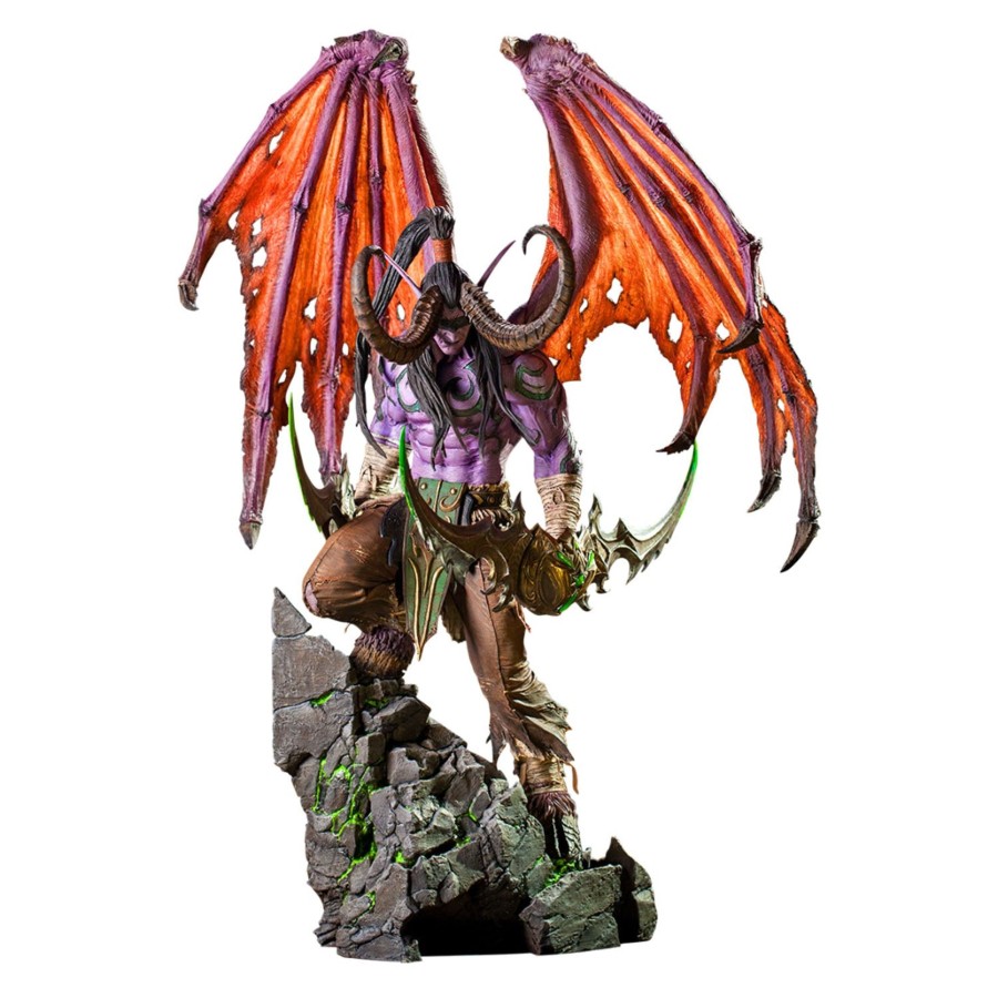 Collectibles Activision Publishing Inc | World Of Warcraft Illidan Stormrage 23In Premium Statue