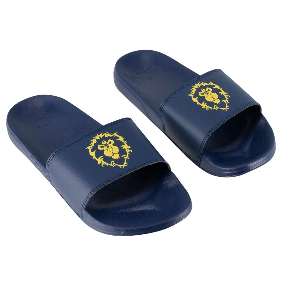 Apparel ISlide | World Of Warcraft Alliance Navy Logo Slides