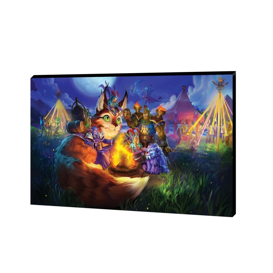 Books & Art Jondo | World Of Warcraft A Midsummer - Night 14X24In Canvas